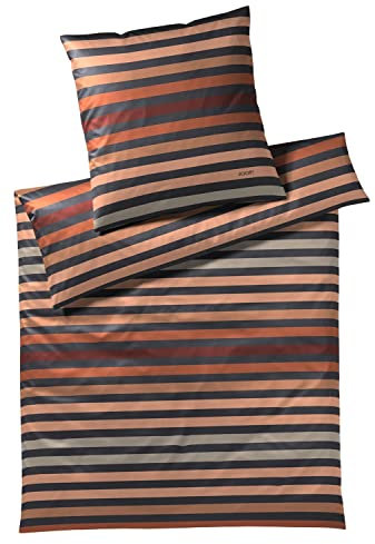 Joop! Mako-Satin-Bettwäsche-Garnitur Tone Farbe Copper Größe 135x200+40x80