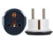 Lot de 2 adaptateurs universels européens, adaptateur Steckdose, Stecker Adapter, China Deutschland Stecker, StromadapterTravel Adapter, UK to EU Adapter, Universal Reiseadapter Welt zu Europe