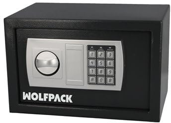 WOLFPACK LINEA PROFESIONAL 03070310 Elektrischer Tresor, 35 x 25 x 25 cm, mehrfarbig