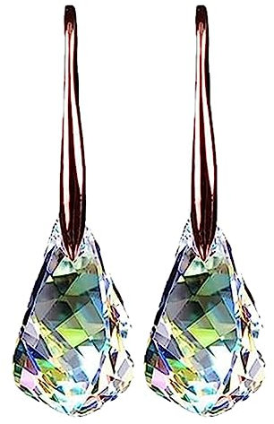 Anulely Lymphatische Magnetohrringe | Abnehmende magnetische Ohrringe zur Gewichtsabnahme - Funkelnde Strass-Ohrringe, Quarzstein-Lymphdrainage-Ohrringe für Mädchen, Modeschmuck, Frauen zur