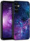 BENTOBEN für Samsung A15 Hülle, Handyhülle Samsung A15 Case Leuchten im Dunkeln Slim Fluoreszenz Nebula PC Schale TPU Bumper Kratzfest Schutzhülle Hülle für Samsung Galaxy A15 4G/5G - Lila