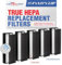 HEPA-Filter und Carbon-Vorfilter, kompatibel mit Blueair Sense Blueair Sense+ Luftreinigern von LifeSupplyUSA (5er-Pack)