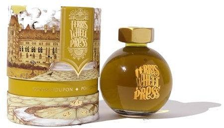 Ferris Wheel Press Fountain Pen Ink | Everyday Ink Collection | Yellow-Green | 85ml