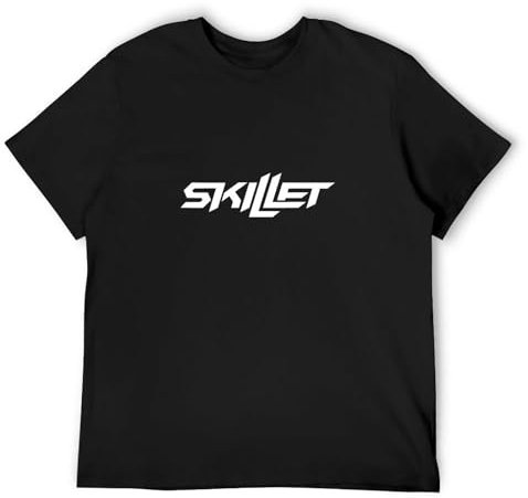 Skillet Band Logo Comatose Awake Alternative Men's T-Shirt Black