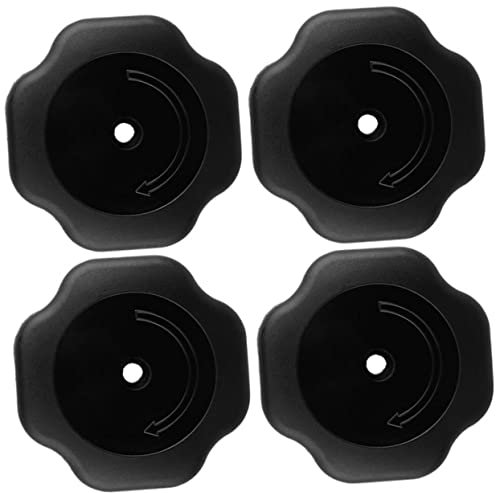Amosfun Pressure Cooker Cover Knobs and Replacement Pot Lid Handles 19mm Explosion-Proof Plastic Knob Set for Cooker Pan Lids Compatible with Models C32-c44, 4 Pieces Per Pack for Kitchen Cooking