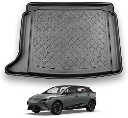 NOMAD Boot Liner Mat for MG 4 2022+ [Non-adjustable boot] | Premium Anti-Slip TPE Car Boot Protector Tray, Waterproof Raised Edge Trunk Mat, Easy Clean Cargo Floor Liner