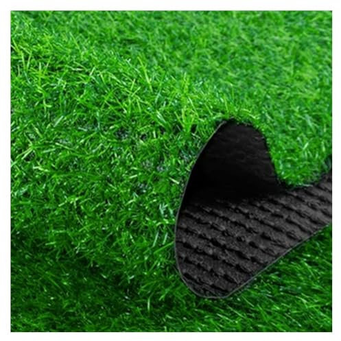 Kunstrasen-Fußmatte, Gartenteppich, 5,1 x 63,5 cm, hochwertig, grün, ideal für Kinder, Haustiere, Hunde, Parks, Schulen und Kindertagesstätten, leicht zu reinigen, langlebig, Rasenteppich