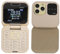 Yanmis Téléphone Portable Senior débloqué, Petit Téléphone 2G pour Personnes âgées, Téléphone Portable GSM 2G Double Carte SIM avec Lampe de Poche LED, Téléphone Portable Miniature 2 en