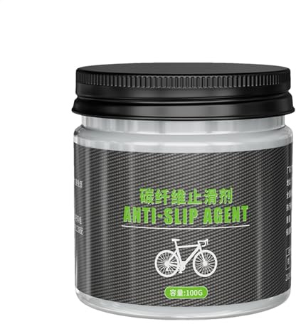carbon paste carbon paste sattelstütze - rutschfestes fett für carbon fiber 100g - lenkerschaft schmiermittel montagefett fasergriff paste griffpaste für sattelstütze mo