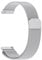 Amzpas Edelstahl Mesh Uhrenarmband 22mm 20mm 19mm 18mm Metall Ersatz Armband Magnetverschluss Smartwatch Schnellverschluss Watch Uhren Ersatzband Für Damen Herren(20mm,Silber)