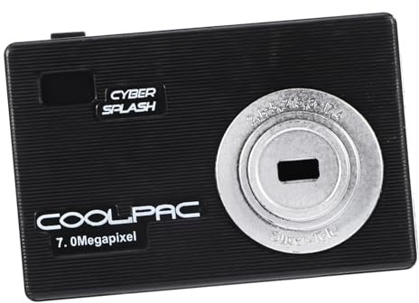 SKISUNO Wasserspritz Kamera Spielzeug Fake Emulationskamera Schwarz Kleiner Trickkamera für Kinder und Erwachsene Lustige Streiche für Partys Hochzeiten Geburtstage Halloween