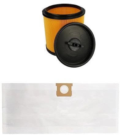 1 Lot De Filtres À Cartouche For Aspirateur, Sac Filtrant À Poussière, Compatible Avec Les Aspirateurs DEXTER, 30 L, Pièces Et Accessoires