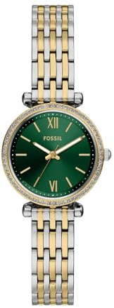 Fossil Carlie Women's 28MM Two-Tone Stainless Steel Watch, ES5439