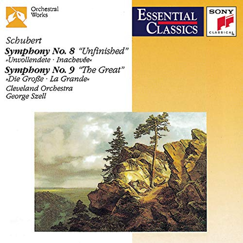 Schubert: Symphony No. 8 Unfinished / No. 9 The Great (Essential Classics)