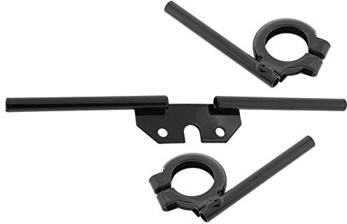 Ost2rad Blinkerhalter Set vorn und hinten, Schwarz, LED, Kunststoff, 25 Watt, für Motorrad, S50, S51, S70 u. a.