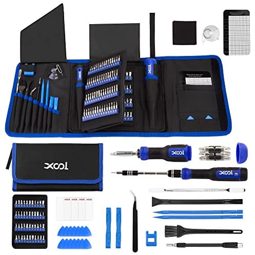 XOOL Kit Cacciaviti di Precisione 200 in 1, Cacciaviti Magnetici per Riparazioni Elettroniche, Smartphone, PC, Computer Portatile, iPhone, MacBook, Tablet e Altri Dispositivi