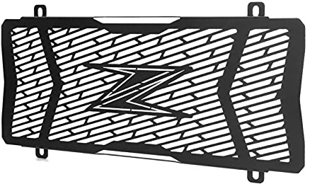 Kuuleyn Couverture de Protection de radiateur, Protection de Grille de radiateur en Acier Protecteur de Couverture de Grille de Moto Ajustement pour Kawasaki Z650 Z