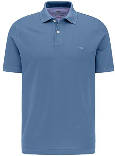 Fynch-Hatton Herren Polo, Basic Poloshirt, per Pack Blau (Pacific 623), Small (Herstellergröße: S)