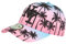 NY Basecap, Rosa und Blau, tropisch, modisch, Sunset, Baseball – Größe: Einheitsgröße – Farbe: Rosa – Unisex, Rosa, Einheitsgröße