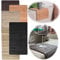 LS-LebenStil Holz Sofatablett - Bambus - 44x24cm - Natur Braun - Flexibles Couch-Tablett - faltbar - klappbar - Armlehnen-Ablage Sofaablage Couch-Ablage Holzmatte Unterlage für Snacks Weingläser
