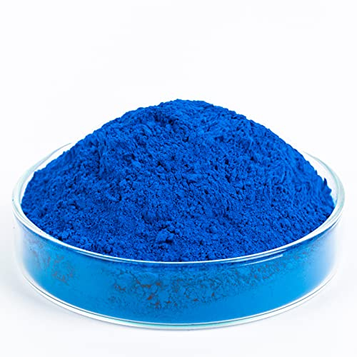GOODTAKE Blue Pigment Cement Pastel Tile Paint Color Pigment DIY Manually Paving Concrete Mold Concrete Color Pigment Dye for Cement Mortar Grout (Blue, 2 Pounds)