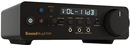 CREATIVE Sound Blaster X5 Externe hochauflösende Dual-DAC-USB-Soundkarte mit symmetrischem Xamp-Kopfhörer-Bi-Verstärker für Musikliebhaber