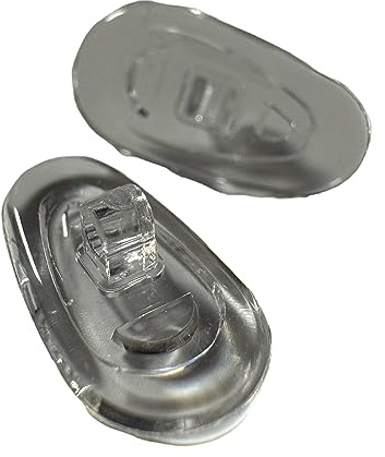 Ersatz Silikon Nasenpads für Tom Ford Brillen Sonnenbrillen Snap-In Push In Fitting