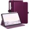 Fintie Funda para Samsung Galaxy Tab S9 FE de 10,9 Pulgadas/Tab S9 de 11 Pulgadas 2023, Funda multiángulo Folio con Compartimento para Documentos y función de Encendido automático, Color Morado