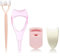 ZOKJSW 4 pcs Mascara Shield Applicator Wimpern Werkzeuge Make Up Eyelid Shield Wimpernschildpad Up und Down Wimpern Kosmetik Mascara Schablone für Frauen Mädchen Wimpernbürsten