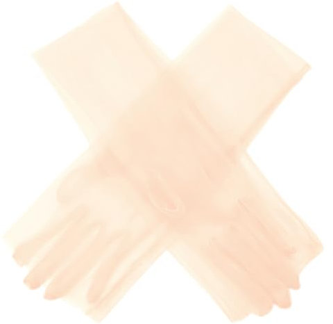 ihreesy Elegante Brauthandschuhe, 70cm Ellenbogenlange Handschuhe Spitzenhandschuhe Sommer-Vollfingerhandschuhe Brauthandschuhe Abendhandschuhe für Frauen und Mädchen,Champagner