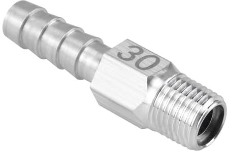 Anti Siphon Valve Marine Anti Siphon Valve 1/4 NPT Threads 3/8 I.D. Boat Fuel Tank Siphon Valve Aluminum Anti-siphon Valve