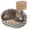 Conlun Rascador para Gatos Caja, 4 Rascadores Reversibles de Cartón Grueso, Cama para Gato Carton Protege Muebles Interior, Regalo para Gatitos, Grande