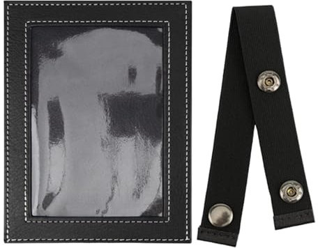 Fotorahmen - Bilderrahmen | Visier-Fotorahmen | Fotohalter Fürs Auto | Auto-Fotorahmen Aus PU-Leder | Dekorativer Fotohalter | Auto-Fotohalter Für Opa, Bilderrahmen Zum Vatertag