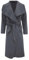 RATAZ Women’s Long Duster Jacket Ladies Waterfall Italian Belted Coat Plus Size UK 8-22 (UK, Alpha, One Size, Regular, Regular, XL (16-18), Charcoal)