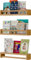 Gieanoo Bücherregal Kinder Wand, 40cm Natürlich Wandregal Kinderzimmer 3er-Set Massiv Kiefer Schweberegale für Babyzimmer Kinderzimmer deko Küche Gewürzregal