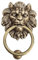 Löwenkopf Türklopfer, Antike Bronze Türklopfer Löwe, Klassischer Griff für die Haustür, Lion Head Door Knocker, Messing Löwenkopf-Türklopfer für Haustüren Hauptvordächer, Style A
