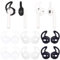 COYUN 6 Pares Almohadillas Auriculares, Accesorios Airpods, Almohadillas Airpods Pro, Respuesto De Eartips De Silicona Suave Anti-Slip Gancho De Gel Auriculares Protectivos Accessorios