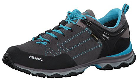 Meindl Damen Leichtwanderschuh Ontario Lady Gtx Trekking-& Wanderhalbschuhe, Grau (Grau/Azurblau 003), 40 EU (6.5 UK)