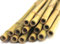 Bambus-Stäbe 1,8m, Ø 13-16mm (20) Gelb