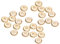 BENECREAT 60 STUCKE 18 Karat Gold uberzogene Perlen Metall Spacer Perlen fur DIY Schmuckherstellung und Andere Kunsthandwerk - 5x1.5mm, Donutform