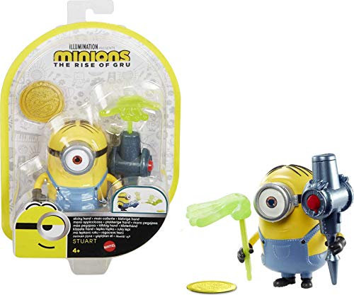 Minions figurine articulée Kevin et sa main collante, jouet pour enfant, GMD94