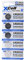 XCell Lot de 5 piles CR2032 au lithium 3 V CR2032