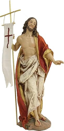 dekoprojekt Jesus - Auferstehung 30 cm Figurine Hell