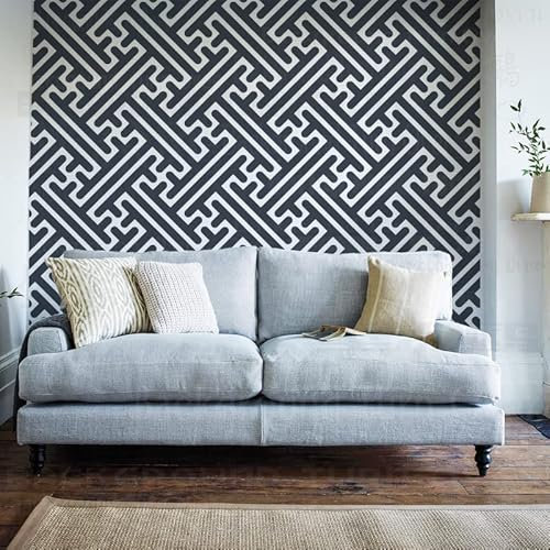 70cm Geometry Schablone Schablonen Mandala Vorlage Wiederverwendbare Farbe Groß Für Dekor Muster Vorlagen Malerei Fliesen Boden Wände Groß Zu Dekorationsrahmen Wand Möbel Muster Bodenfliesen