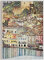 JOPRICO Gustav Klimt Poster Kunstdruck - Malcesine am Gardasee (1913) - Art Nouveau Poster – Kunstdruck in Galeriestandard – berühmte Gemälde Poster – berühmte Bilder Größe 21x30cm (A4)