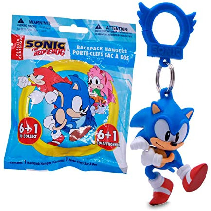 Just Toys LLC Sonic The Hedgehog Rucksack-Anhänger – Serie 4