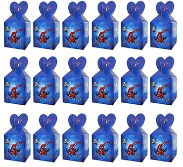 Scatole di Regalo Spiderman Sacchetto Festa Sacchetti Regalo Spider Man Scatole per Feste di Compleanno Spider Man Scatola di Caramelle Spiderman Decorazioni Compleanno Sacca per Festa