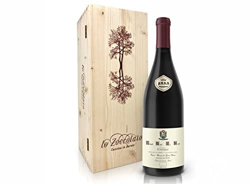 Lo Zoccolaio Piedmont D.O.C. Pinot Nero Re Noir Vin Rouge Italien dans Bois Cas 1 Bouteilles x 75 cl
