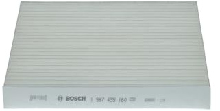 Bosch M5160 Standard Cabin Filter - Replacement Filter | Filters Pollen and Dust for Cleaner Air Inside the Vehicle