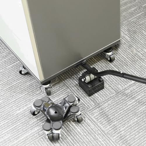goldenwarm Möbelheber für schwere Möbel 4 Möbelroller mit 3 Stücke 360°Rotation Räder 600KG Möbel Movers Dolly